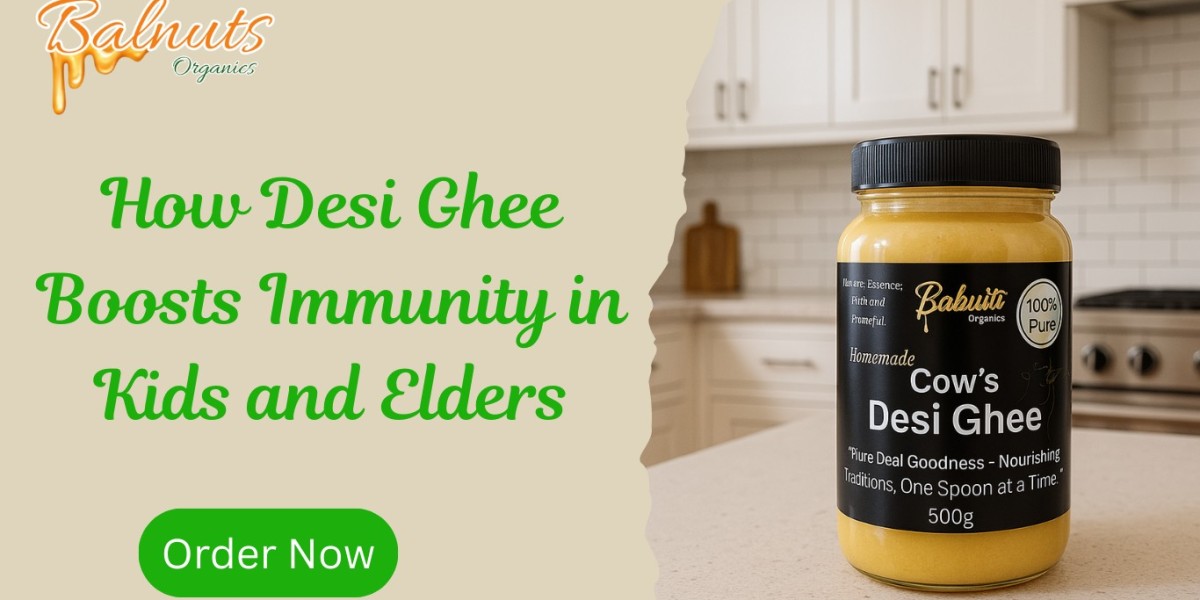 How Desi Ghee Boosts Immunity in Kids and Elders
